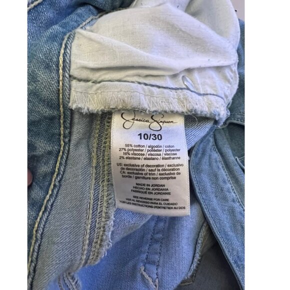 Jessica Simpson Rolled Crop Skinny Jeans โ Size 10/30 - Picture 7 of 8